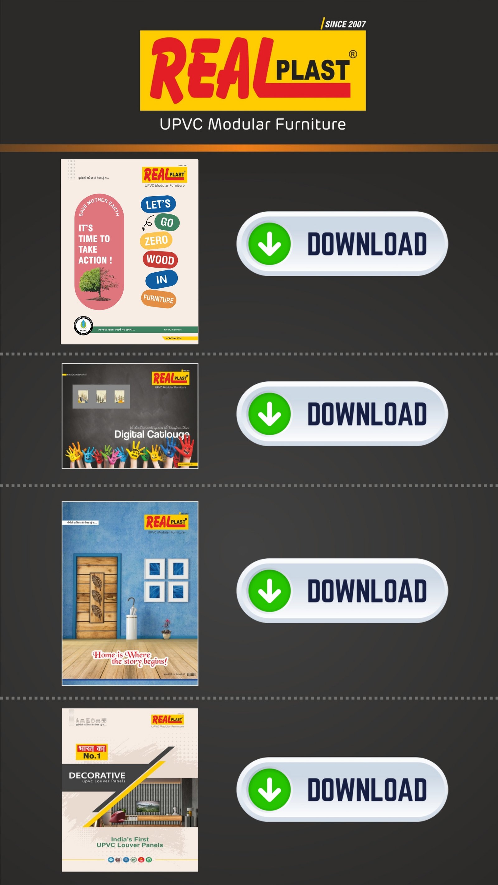 Real Plast Brochure & Logo 2024